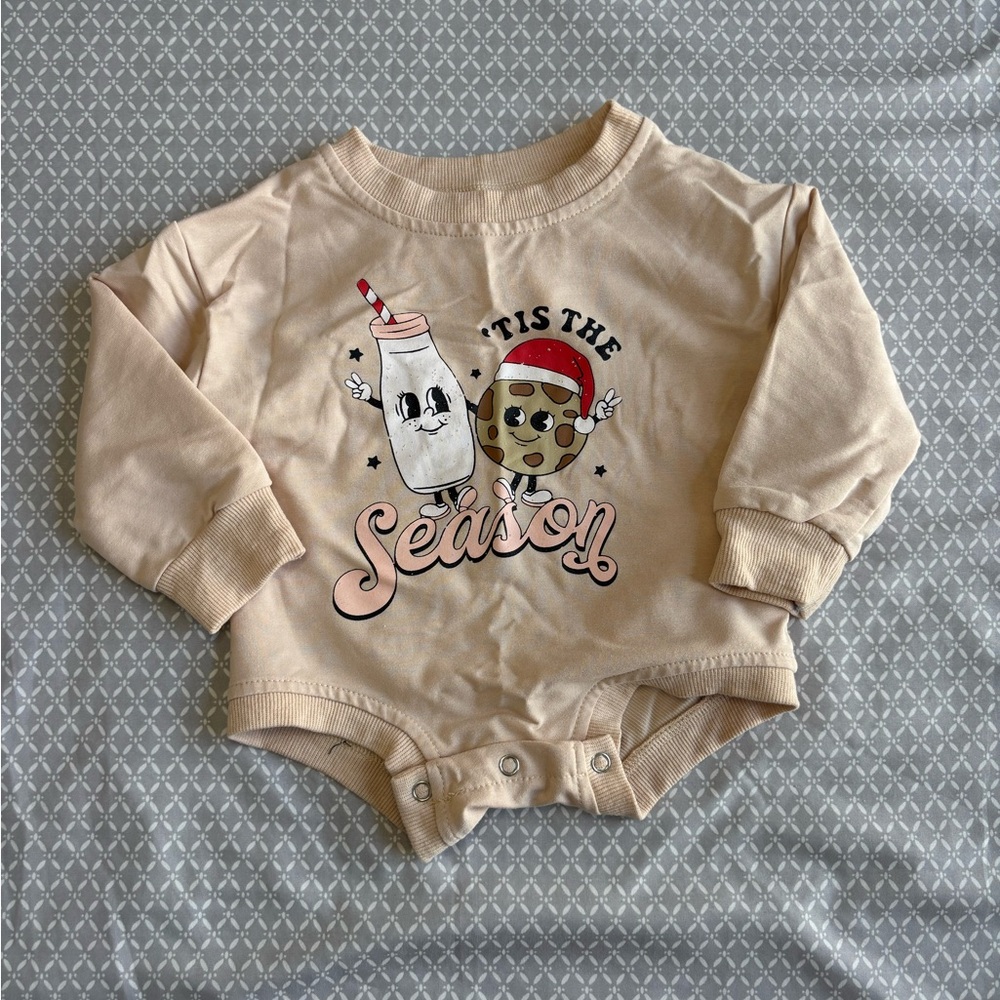 Toddler Christmas Romper - 6-12 Months
